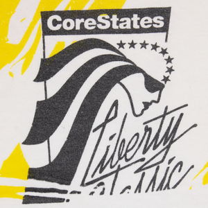 Vintage 1994 Philadelphia Core-States Cycling T-Shirt All-Over-Print Tee - M