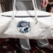 Load image into Gallery viewer, Nick's Duffle Bag - Cream &amp; Navy
