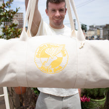 Load image into Gallery viewer, Nick's Duffle Bag - Cream &amp; Yellow
