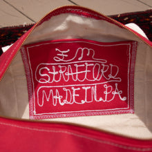 Load image into Gallery viewer, Nick's Duffle Bag - Red &amp; Cream
