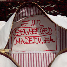 Load image into Gallery viewer, Nick's Duffle Bag - Cream &amp; Maroon
