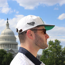 Load image into Gallery viewer, Winged Green Snapback Hat
