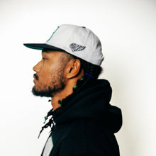 Load image into Gallery viewer, Winged Green Snapback Hat
