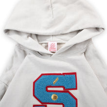 Load image into Gallery viewer, Cement 3D Winged Hoodie
